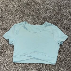 Halara Light Blue Women's Crop Top